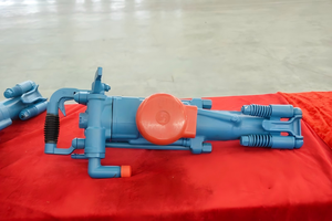 APCOM Heavy Duty Pneumatic Rock Drill Air Compressor Driven Rock Drilling Rig <b>Machine</b> for Hard Rock <b>Mine</b> Construction - Product Image 2
