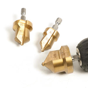 Foret multifonction PPR pour une installation efficace des tuyaux en PVC, foret étagé plaqué titane pour un perçage efficace - Product Image 3