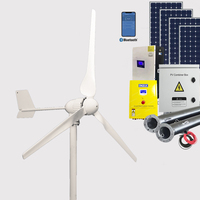 Chine Générateur d'éolienne horizontale à faible bruit 1KW MPPT contrôleur 48V/96V/120V moulin à vent pour usage domestique R & X RX-1000M CE ROHS
