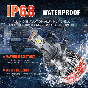 POPNOW P51R 180W 26000LM Auto Systèmes d'éclairage Led Lumières H4 H7 H8 H9 9005 9006 Voiture Led Phare Ampoule - Product Image 5