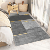 Grands tapis de luxe tapis imprimés en 3D personnalisés salon décoration de la maison tapis et carpettes modernes en polyester
