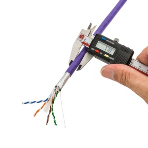 Linkwylan สาย <span class=keywords><strong>Cat6</strong></span> LSZH SFTP ความเร็วสูง23AWG สายทึบการติดตั้งเครือข่าย LAN รองรับ4PPOE <span class=keywords><strong>1g</strong></span>/250MHz 23AWG แข็ง - Product Image 5