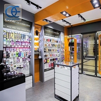 Estante de exhibición para teléfono móvil, decoración de tienda de ordenador, tienda de reparación de teléfono móvil
