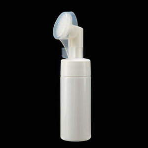 Chai Mousse Bọt Nhũ Tương <span class=keywords><strong>100Ml</strong></span> 120Ml 150Ml 200Ml 235Ml Bán Chạy Với Cọ Rửa Mặt Bằng Silicon - Product Image 4