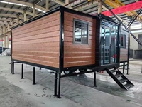 Maison préfabriquée extensible à construction rapide, conteneur habitable, 2, 3 ou 4 chambres, prix préfabriqué, maison mobile, casa contenedor