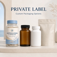 Capsules d'Ashwagandha à Marque Blanche, Supplément de Racine de Withania Somnifera, Formule Personnalisée, Fournisseur OEM en Gros