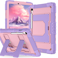 Étui robuste antichoc en silicone et PC avec support, sangle d'épaule et porte-stylet pour Samsung Tab S10 Lite S10 FE S9 FE 10.9 OEM ODM