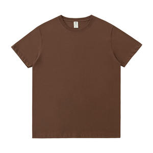 Camiseta 100% de algodón para hombre, camiseta de lujo de gran tamaño con hombros descubiertos y logotipo personalizado, ropa de calle en blanco, camiseta para hombre - Product Image 5