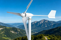 Petite éolienne pour système d'alimentation hors réseau pour maison et ferme