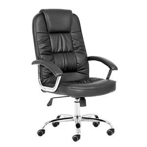 Silla de Oficina Ergonómica Moderna Giratoria, Ajustable en Altura, con Soporte Lumbar de Cuero, Venta Directa de Fábrica, Muestra Gratis Disponible - Product Image 1
