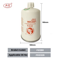 Filtro de Combustible para Camión OEM, Separador de Agua y Combustible 	 Filtros de Combustible 	 FS1280 SN5038 FS1275