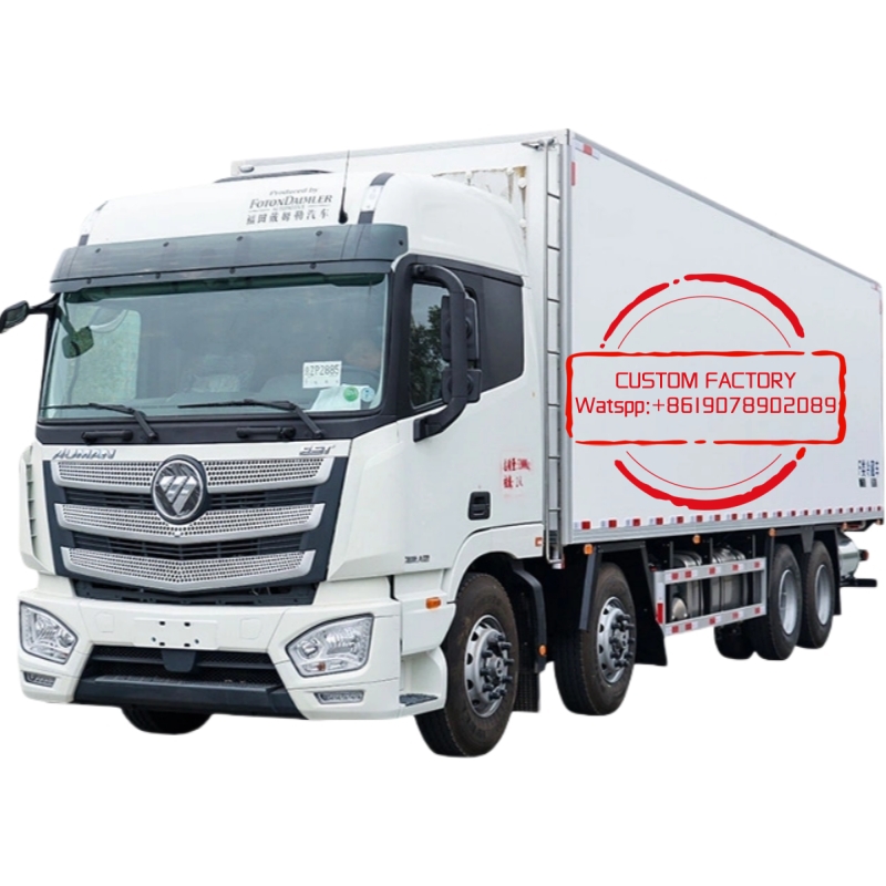 Новый 210HP Foton SHACMAN F3000 L3000 H3000 4*2 Euro III дизельный ручной рефрижератор для продажи, стандарт Emisson Euro 5