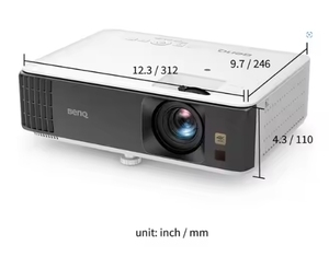 BenQ TK700 4K <span class=keywords><strong>DLP</strong></span> <span class=keywords><strong>3D</strong></span> Internet <span class=keywords><strong>Ready</strong></span> Home Cinéma Android Projecteur Android 11 Système d'exploitation Écran de projection - Product Image 3