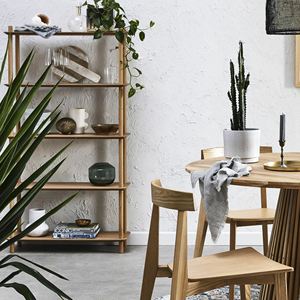 Bán Buôn Hiện Đại Minimalistic Thiết Kế 5 Tầng Tủ Sách Rắn Gỗ Năm Tầng Kệ Tường Đơn Vị Với Chất Lượng Cao Lưu Trữ Tủ Sách - Product Image 4