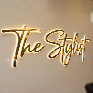 Letras Metálicas Retroiluminadas para Bibliotecas de Campus Escolares con <span class=keywords><strong>Fuente</strong></span> Tipográfica Clara y LED Antideslumbrante - Product Image 3