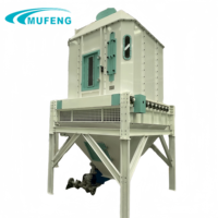 Ligne de production complète de granulés d'aliments pour animaux de ferme Mufeng 6-10 T/h pour volailles et bétail