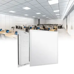 ETL CE 2x2 2x4 도매 Led 패널 조명 통합 천장 600x600mm 알루미늄 울트라 슬림 상업용 Led 드롭 천장 조명