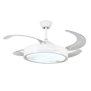 Invisible <b>Fan</b> Light Led <b>Ceiling</b> <b>Fan</b> 10-15M2 Living Room Bedroom Silent Electric <b>Fan</b> Light With <b>Remote</b> <b>Control</b> - Product Image 2