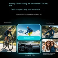 Caméra d'action portable 4K HD Wi-Fi, best-seller transfrontalier, pour vlog extérieur, caméscope de poche, autonomie de 5 heures