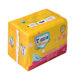 Serviettes hygiéniques ultra-fines à ailettes en coton respirant Max-<span class=keywords><strong>plus</strong></span>, <span class=keywords><strong>super</strong></span> absorbantes, pour femmes, provenant d'un grossiste de Fujian, Chine - Product Image 2