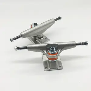 129 139 149 159 branded forged skateboard trucks 5.25 6.25 pro level original aluminium truck with carbon steel hollow kingpin