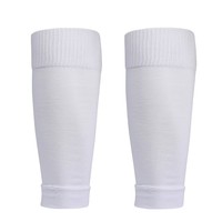 Chaussettes de compression en polyamide élastique tricotées, longueur mi-mollet, avec double bord côtelé pour la course, le marathon, la gym, le fitness et le soutien des jambes