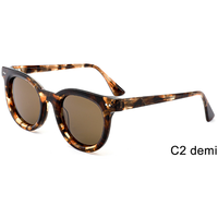 Nouvelles Lunettes de Soleil Unisexe Polarisées en Acétate Tendance, Monture Couleurs Variées, Verres en Acétate PC 2025
