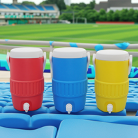 Tempat Minuman Plastik untuk Olahraga di Pantai, Kapasitas 12oz, Tempat Kaleng, Tempat Gelas, Cetakan 3D, Terisolasi