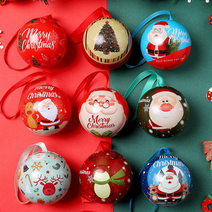 Ornements de Noël de luxe de haute qualité à suspendre à l'arbre, boules en mousse bonhomme de neige, boules pendantes imprimées numériquement fabriquées à la machine - Product Image 3
