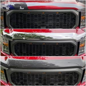 Customized Color 3M <strong>Tape</strong> 4x4 ABS Plastic <strong>Chrome</strong> Car Hood Deflector Bonnet Guard Protector for Ford F-150 F150 2021 - Product Image 5