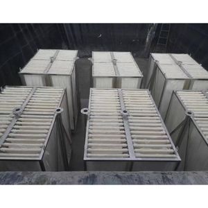 Rentable 100Lph MBR Módulo de membrana de fibra hueca Tratamiento de efluentes industriales 220V Maquinaria de tratamiento de agua a presión - Product Image 1