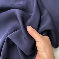 Atmungsaktiver, sofort lieferbarer, heiß begehrter, günstiger Doppel-Seiden-Georgette-Stoff für Kleidung, Hochzeitskleider und Bekleidung