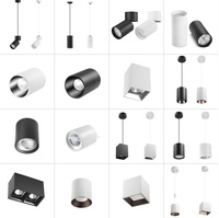 Spot lumineux LED 2x10W, 20W, COB, montage en Surface