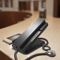 Fonction de maintien et de transfert d'appel téléphonique VOIP de bureau d'hôtel avec fonctionnalité de recomposition et de chambre sans fil