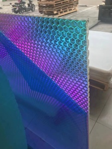 2-12mm tebal garis bertekstur bergaris bergaris jelas akrilik bertekstur lembaran bergaris bergelombang akrilik lembar Panel papan piring - Product Image 5