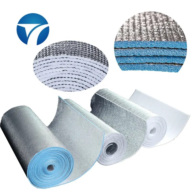 Hot selling high temperature aluminium foil foam insulation materials sheet