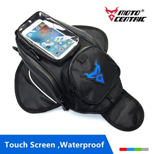 Haute capacité étanche <span class=keywords><strong>moto</strong></span> réservoir sac noir huile carburant réservoir sac Navigation magnétique <span class=keywords><strong>moto</strong></span> selle sac - Product Image 3