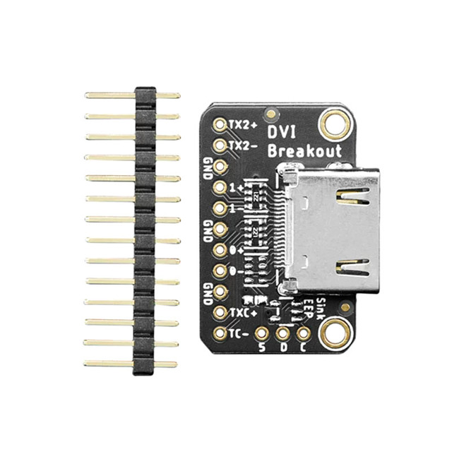 4984 DVI Breakout Board for HDMI Source, TTL DVI Adapter Module, 4984 Evaluation Board DIY Development Board for HDMI Devices