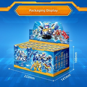 Card Fighter 3 Bloques de Construcción Nivel Celestial Ola 2 Rey Relámpago Deslumbrante Figura Transformable de Bloques Caja Sorpresa Regalo de Cumpleaños - Product Image 6