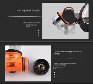 Faro DE BUCEO Waterpoof Head Lantern LED Headlamp Lámpara subacuática Luz Natación Lanterna <span class=keywords><strong>Linterna</strong></span> <span class=keywords><strong>frontal</strong></span> - Product Image 2