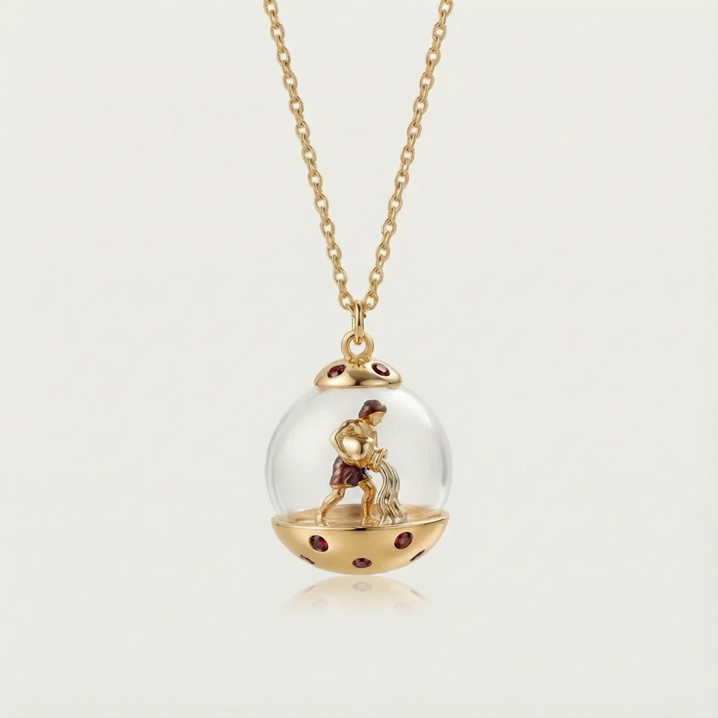 Gold-Water bottle holder