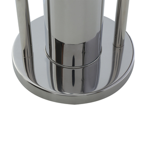 Pavimento in piedi wc in acciaio inox pennello <span class=keywords><strong>e</strong></span> supporto di <span class=keywords><strong>carta</strong></span> per la casa o in albergo usa - Product Image 5