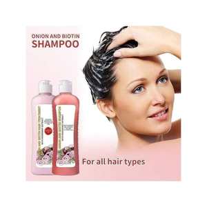 Shampoo à l'oignon et à la biotine avec extrait de romarin pour tous types de cheveux 240ml - Product Image 1