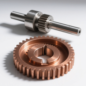 เฟืองปีกนกคู่มีความแม่นยำสูงผลิตจากโรงงานเครื่องจักร CNC - Product Image 5