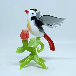 Figura Decorativa de Vidrio Soplado a Mano, Estilo Animal, Color Personalizable, Regalo Pequeño del Mundo del Vidrio - Product Image 1