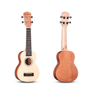 Venta Directa de Fábrica, <span class=keywords><strong>Ukelele</strong></span> <span class=keywords><strong>Soprano</strong></span> de 21 Pulgadas, <span class=keywords><strong>Ukelele</strong></span> <span class=keywords><strong>Concierto</strong></span> de 24 Pulgadas, <span class=keywords><strong>Ukelele</strong></span> <span class=keywords><strong>Tenor</strong></span> de 26 Pulgadas, <span class=keywords><strong>Ukelele</strong></span> con Tapa de Abeto Sólido para Niños UT-13 - Product Image 1