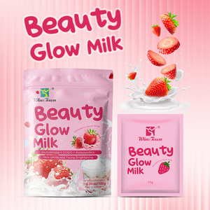 Pilules de beauté transfrontalières à l'extrait de plantes saveur fraise pour adultes, avec bienfaits antioxydants - Product Image 2