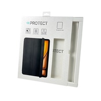 Étui pour tablette en papier artistique blanc écologique et recyclable avec fermeture magnétique, personnalisable, universel, pour appareils électroniques professionnels et grand public