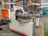 Machine d'extraction d'huile commerciale entièrement automatique à spirale pour arachides, sésame, soja, olive et graines de lin