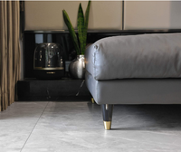 WEKIS haute qualité or clair acrylique Table basse chaise canapé jambes pied pour Table à manger meubles pieds